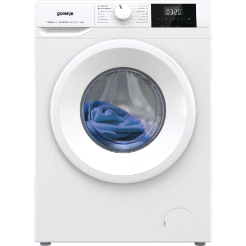Пералня GORENJE WNGPI61SBS, 6 кг, 1000 обр./мин., Инверторен мотор, Бял, (35922783)