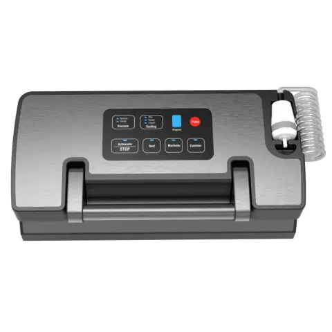 Машина за вакуумиране Finlux FVM135MAX, 20 л/мин, 30 см, 0.9bar, Сухо/влажно/течно запечатване, Инокс, (20503)