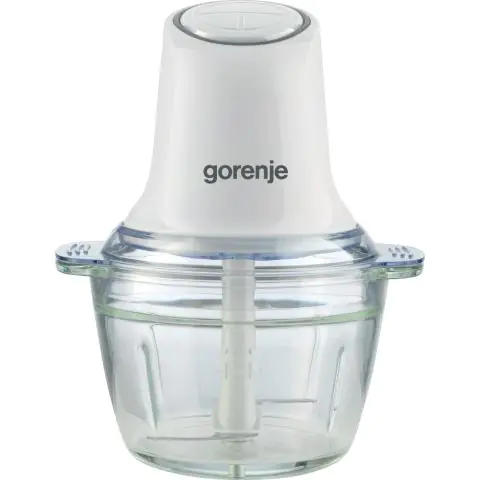 Чопър Gorenje S501GW, 500W, Стъклена купа, Бял, (13721)