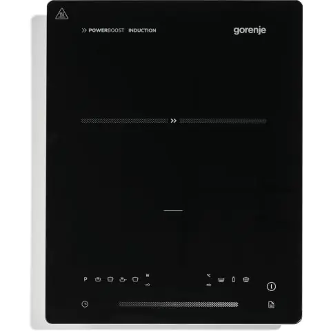 Индукционен котлон GORENJE ICY2000SP, 2000W, Таймър, Черен, (22120)