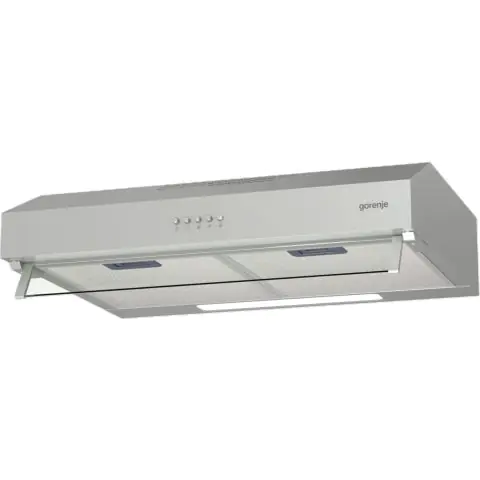 Абсорбатор Gorenje WHU629EX/M, под шкаф, 249 m³/h, инокс, (13594)
