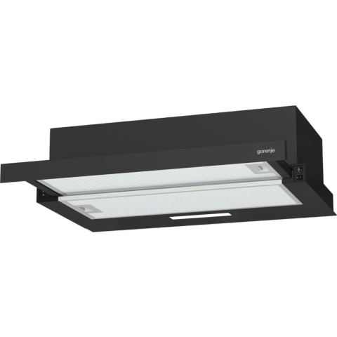 Абсорбатор за вграждане Gorenje TH60E3B, 350 m³/h, черен, (13554)