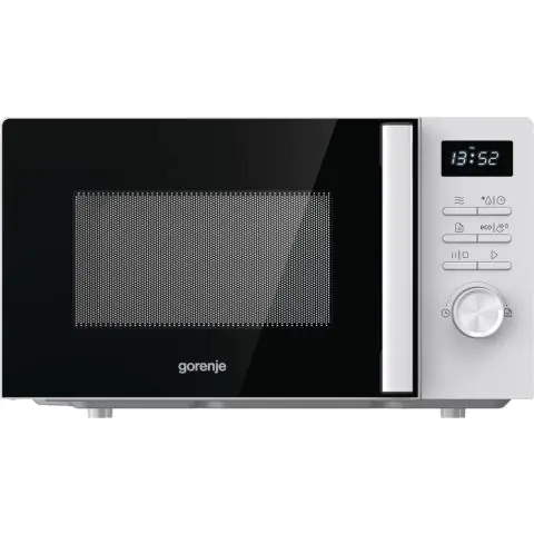 Микровълнова фурна Gorenje MO20A3WH, 20 литра, 11 програми, 800W, бял, (13726)
