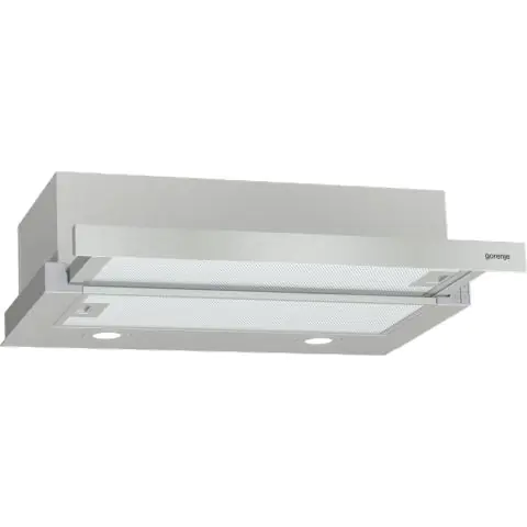 Абсорбатор за вграждане GORENJE TH62E4X, 450 m³/h, Инокс, (20726)