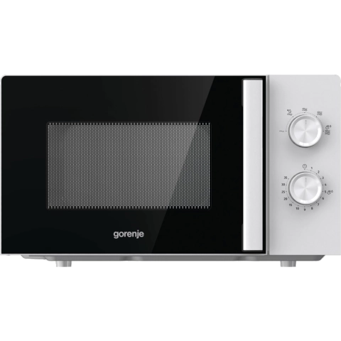 Микровълнова фурна Gorenje MO20E1WH, 20 литра, 800W, бял, (13725)
