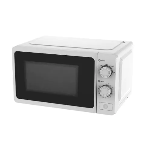 Микровълнова фурна Oliver Voltz OV51443B, 700W, 20 л, 5 степени, Таймер, Размразяване, Бял, (22243)