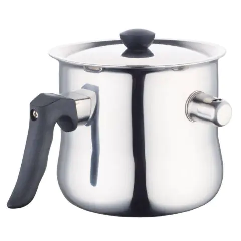 Млековарка Bohmann BH-1008-30, 3 литра, Двойна стена, Свиреща, Инокс, (99BH100830)
