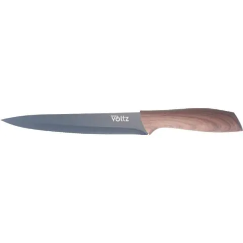 Нож за филетиране Oliver Voltz OV51633WC, 20 см, Ергономична дръжка, Кафяв, (21336)