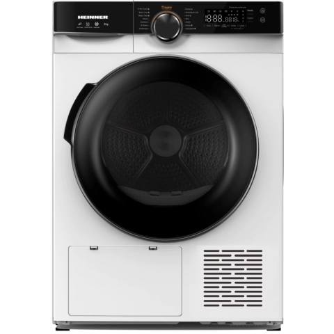 Сушилня HEINNER HHPD-M8K3A++, 8 кг., 14 Програми, Сензорно управление, Бял, (22436)