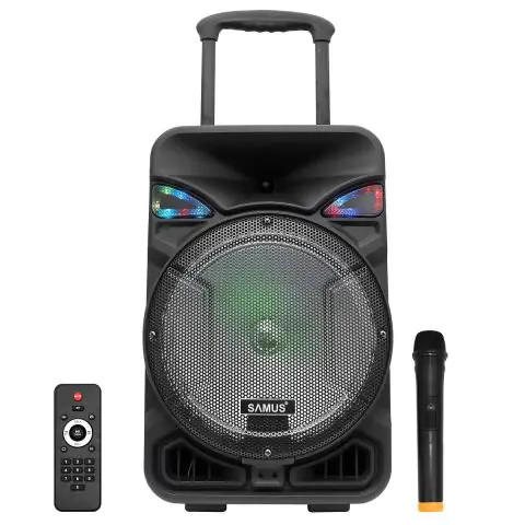 Преносима тонколона Samus Studio 12, 600W, Bluetooth, микрофон, черен, (20495)