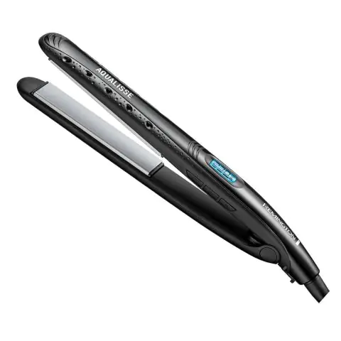 Преса за коса Remington S7307, Керамични плочи 110мм, Авто. изключване, Мокра и суха коса, Turbo Boost, Черен, (19107)