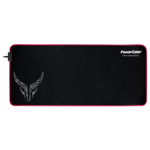 Подложка за мишка PowerColor Red Devil RGB - XL, (35939510)
