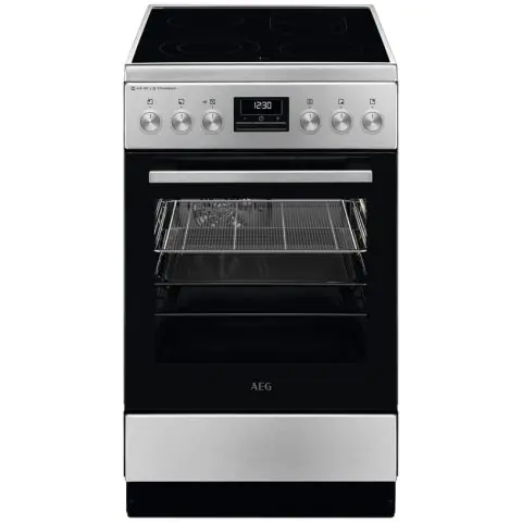 Готварска печка с керамичен плот AEG CCB56490BM, (35931193)