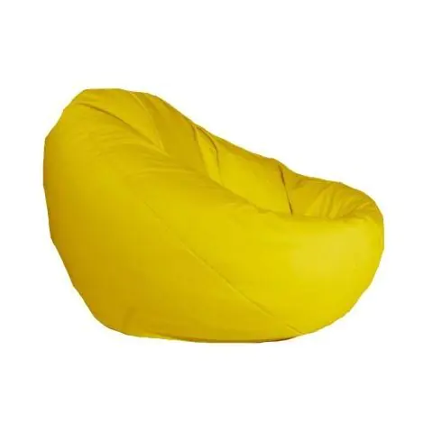Пуф, круша, 520л., Nirvana Gigant - Teteron Yellow Quince, За открито, Перящ се калъф, Пълнеж от Полистиролни перли, (15668)