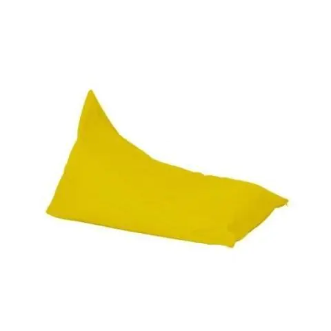 Пуф шезлонг, 320л. 130х100см., Kudos - Teteron Yellow Quince, Перящ се калъф, За открито, Пълнеж от Полистиролни перли, (15666)