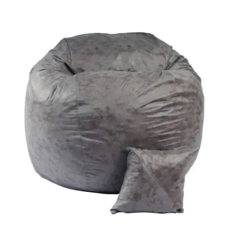 Комплект, Барбарон и декоративна възглавница, 450л. Matusalem - Smoke Grey, Перящ се калъф, Подходящ за деца, Пълнеж с микс от мемори пяна и дунапрен, Гама Premium
