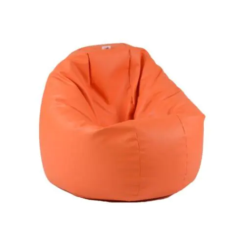 Калъф за пуф 330л., Relaxo XL - Orange, (Не съдържа пълнеж), Еко кожа, 8871
