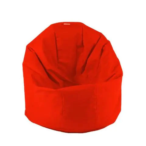 Калъф за пуф 330л., Relaxo XL - Teteron Neon Orange, (Не съдържа пълнеж), за открито, 8907
