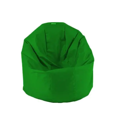 Калъф за пуф, 210л., Relaxo - Teteron Green, (Не съдържа пълнеж), за открито, 8857