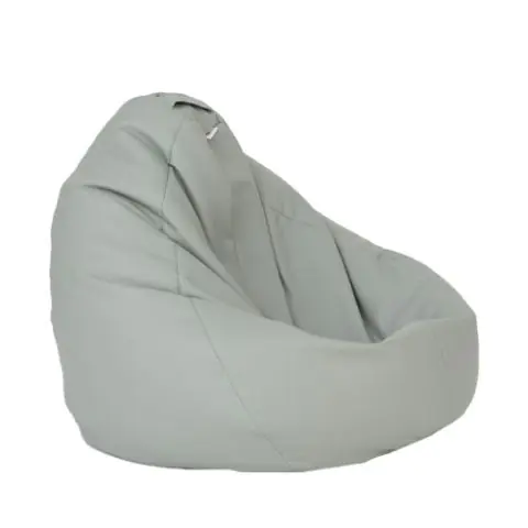Калъф за пуф круша, 320л., Nirvana Grande - Panama Grey, (Не съдържа пълнеж), водоустойчив, 8613