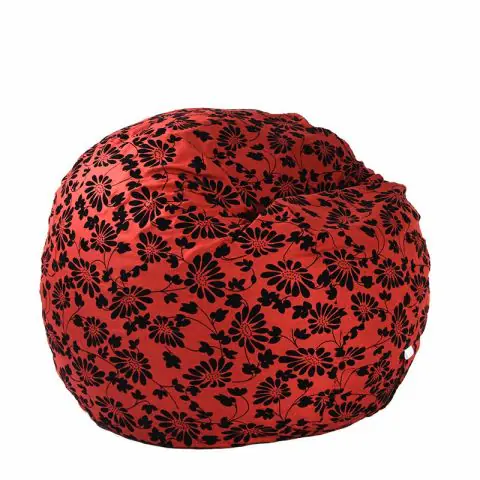 Пуф, Барбарон, 600л., King Size - Poppy, Перящ се калъф, Трансформира се в легло, Пълнеж с микс от мемори пяна и дунапрен, Гама Premium