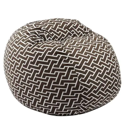 Барбарон 600л. King Size, Zippity Brown, Перящ се калъф, Пълнеж с микс от мемори пяна и дунапрен, Гама Premium, (PUF-M-K-PT-ZIB)