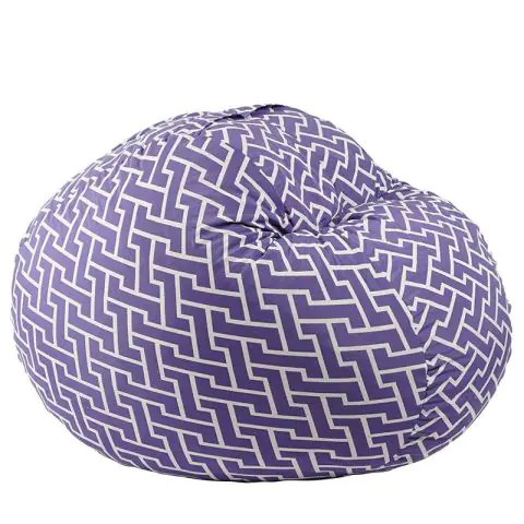 Барбарон 400л. Matusalem, Zippity Purple, Перящ се калъф, Подходящ за деца, Пълнеж с микс от мемори пяна и дунапрен, Гама Premium, (PUF-M-M-PT-ZIP)