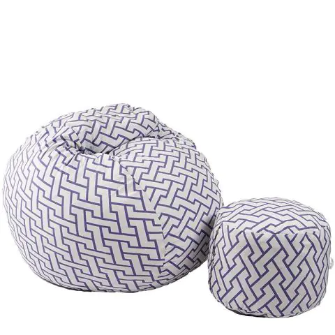 Комплект Барбарон с табуретка за крака 500л. Matusalem, Zappity Purple, Перящ се калъф, Подходящ за деца, Пълнеж с микс от мемори пяна и дунапрен, Гама Premium, (PUF-M-MO-PT-ZAP)