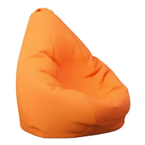 Калъф за пуф круша, 160л., Nirvana Light - Panama Neon orange, (Не съдържа пълнеж), водоустойчив, 8760