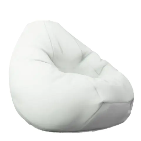 Калъф за пуф круша, 320л., Nirvana Grande - Panama White, (Не съдържа пълнеж), водоустойчив, 8621