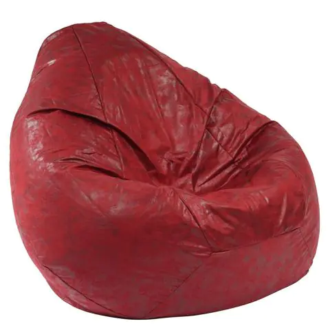 Калъф за пуф круша, 320л., Nirvana Grande - Cranberry, (Не съдържа пълнеж), Гама Premium, 8627