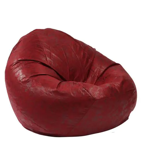 Калъф за пуф круша, 520л., Nirvana Gigant - Cranberry, (Не съдържа пълнеж), Гама Premium, 8553