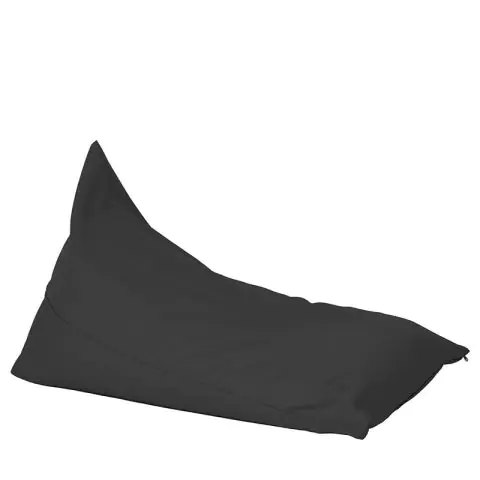 Калъф за пуф шезлонг, 320л., Kudos - Teteron Black, (Не съдържа пълнеж), за открито, 8505