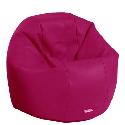 Калъф за пуф, 210л., Relaxo - Panama Pink, (Не съдържа пълнеж), водоустойчив, 8834