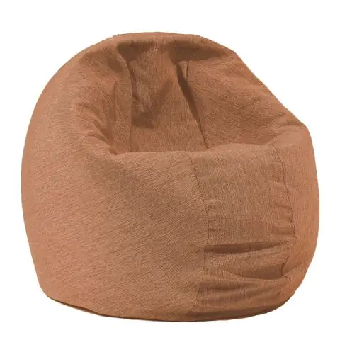 Калъф за пуф, 210л., Relaxo - Terracotta Orange, (Не съдържа пълнеж), Гама Premium, 8848