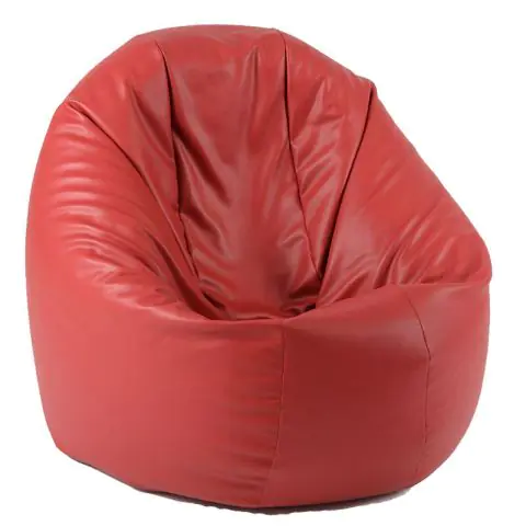 Калъф за пуф 330л., Relaxo XL - Rosu, (Не съдържа пълнеж), Еко кожа, 8868