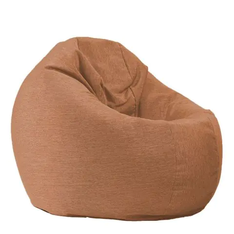 Калъф за пуф 330л., Relaxo XL - Terracotta Orange, (Не съдържа пълнеж), Гама Premium, 8895