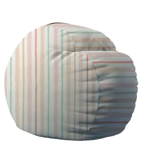 Барбарон 600л. King Size, Candy Stripes, Перящ се калъф, Пълнеж с микс от мемори пяна и дунапрен, Принт, (16493)