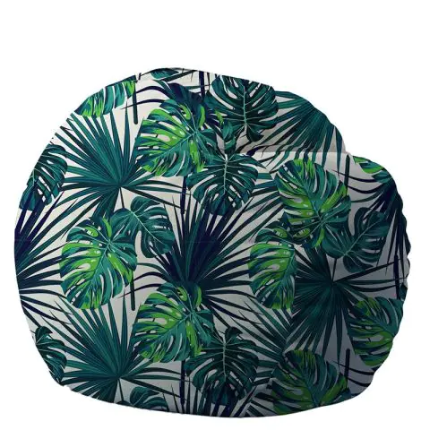 Барбарон 600л. King Size, Tropical, Перящ се калъф, Пълнеж с микс от мемори пяна и дунапрен, Принт, (16934)