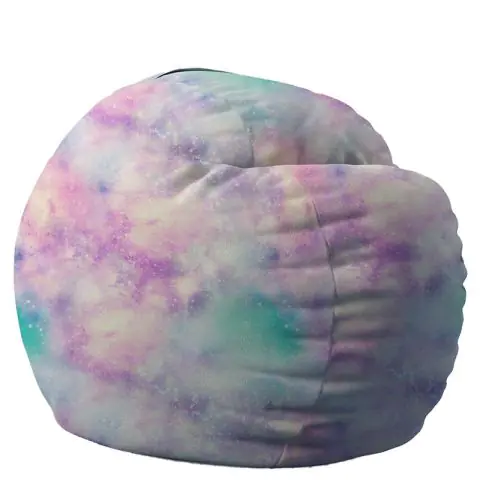 Барбарон 600л. King Size, Unicorn Dust, Перящ се калъф, Пълнеж с микс от мемори пяна и дунапрен, Принт, (16976)