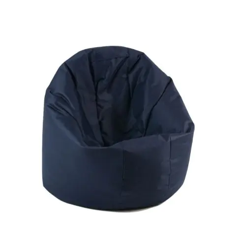 Пуф 330л., Relaxo XL - Bleumarin, Водоустойчив, Перящ се калъф, Пълнеж от Полистиролни перли