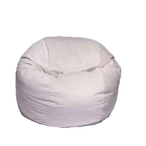 Пуф, Барбарон, 600л., King Size - Snowflake, Перящ се калъф, Трансформира се в легло, Пълнеж с микс от мемори пяна и дунапрен, Гама Plush Honey, 8127