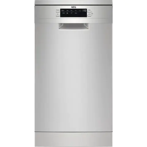 Съдомиялна AEG FFB62427ZM, 9 комплекта, 9 Програми, Auto Sense, Сив, (21791)