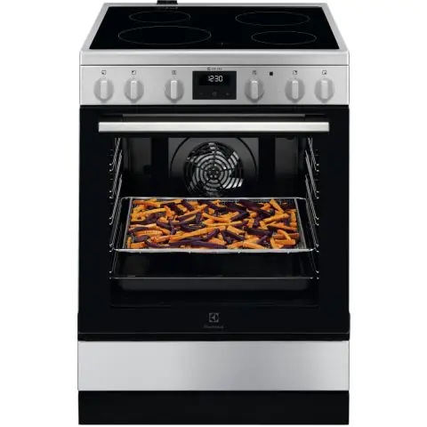 Готварска печка с керамичен плот Electrolux LKR64020CX, (35931199)