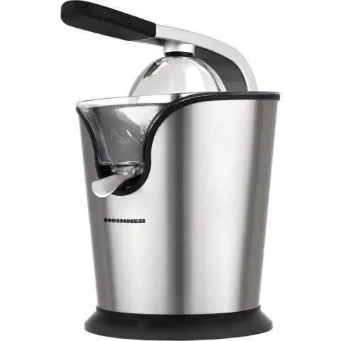 Цитрус преса HEINNER C160SS, 160W, Инокс, (17226)