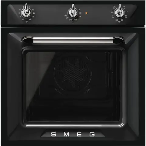 Фурна за вграждане SMEG SF6905N1, Серия Victoria, 70 литра, Черен, (19320)