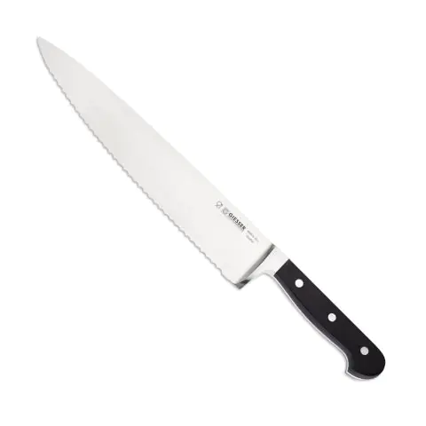 Шефски нож Giesser 8280 w 25, широк, назъбен, 25 см острие, (35945288)