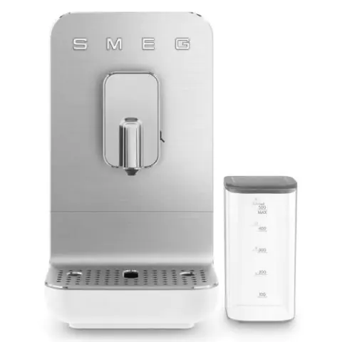 Автоматична еспресо кафемашина SMEG BCC13WHMEU, 50s Style, 19 бара, 1350W, (20014)