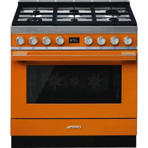 Готварска печка SMEG CPF9GPOR, Серия Portofino, 90 см, 6 газови котлона, (19714)