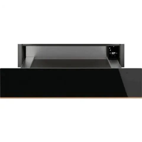 Затоплящо чекмедже SMEG CPRT615NR, Серия Dolce Stil Novo, Черно стъкло с меден профил, (20058)